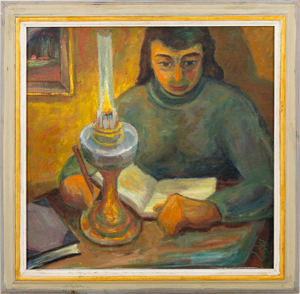 IVAN RING (1899-1969), olja på pannå, signerad