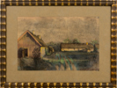 HANNAH RYGGEN (Norge, 1894-1970), blandteknik, signerad och daterad Hannah Jönsson 1918