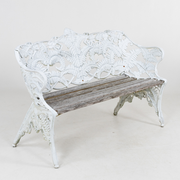 TRÄDGÅRDSSOFFA, aluminium, 1900-talets andra hälft