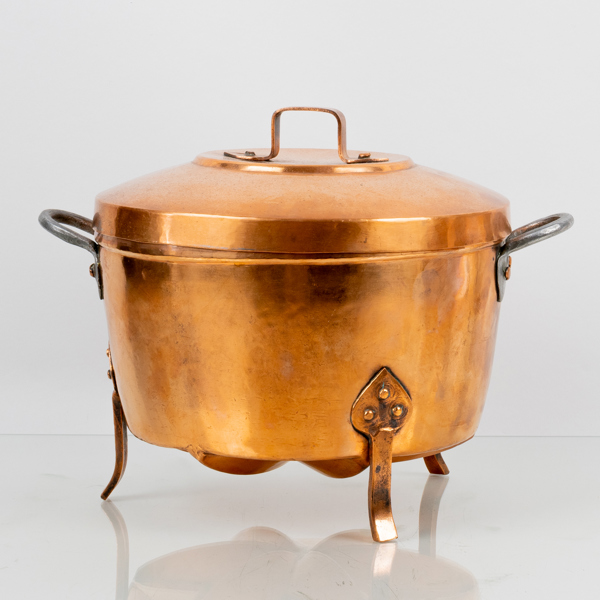 FORM MED LOCK, koppar, 1800-tal