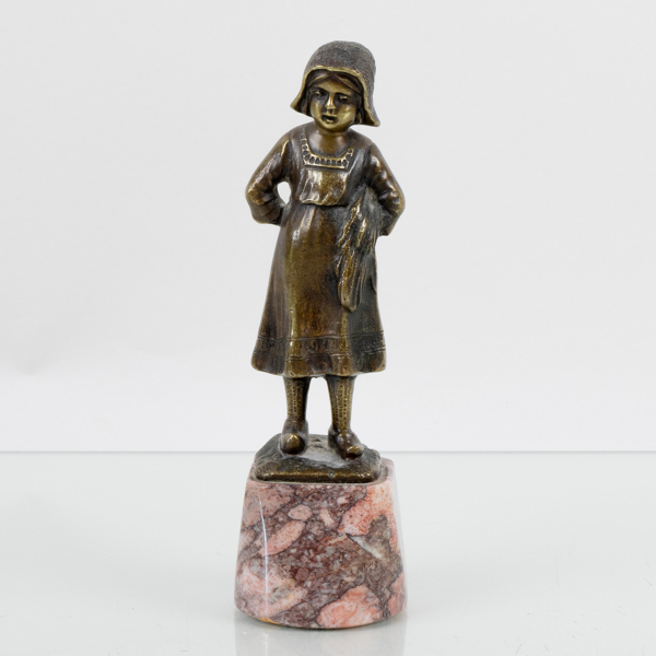 OKÄND KONSTNÄR, skulptur, brons, 1800-/1900-tal, osignerad