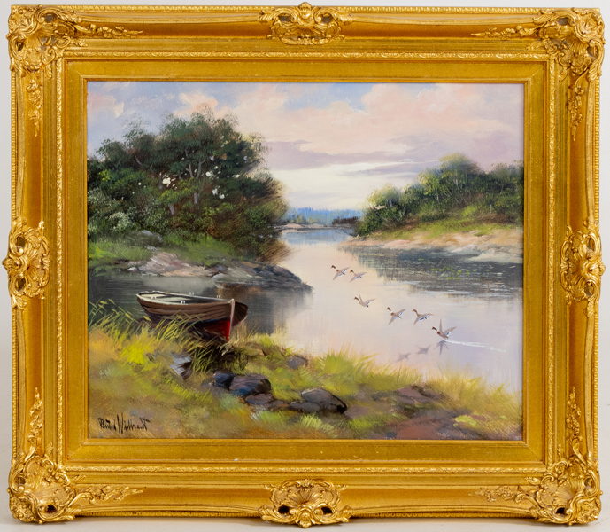 BERTIL WIDBRANDT (1914-1988), olja på duk, signerad