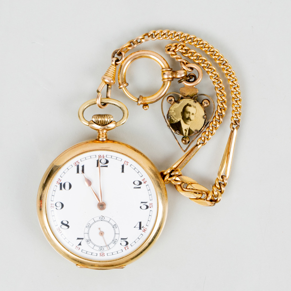 FICKUR, 14k guld, N&A AB, 1900-talets första hälft