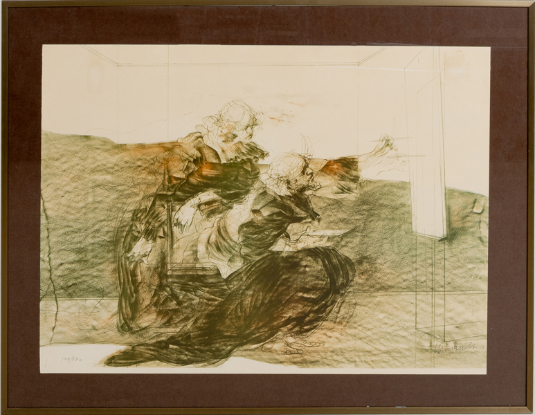 CLAUDE WEISBUCH (Frankrike 1927-2014), färglitografi, signerat och numrerat 144/280