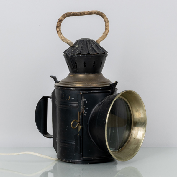 KONDUKTÖRSLYKTA, plåt, 1800-/1900-tal