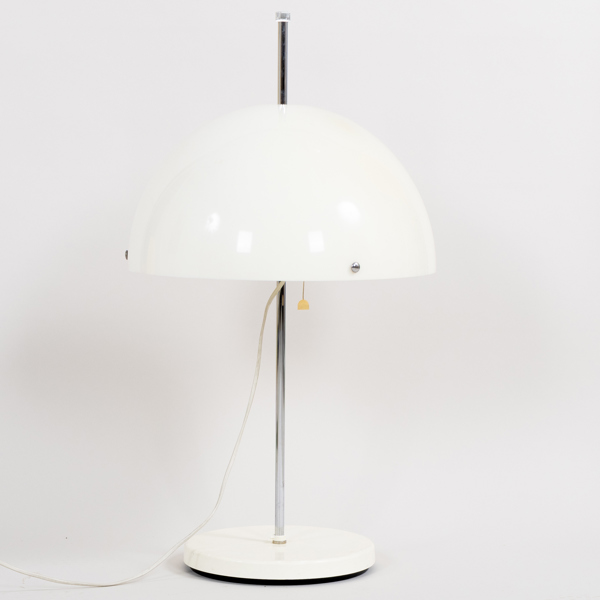 BORDSLAMPA, metall och plast, Fagerhults, 1960-/70-tal