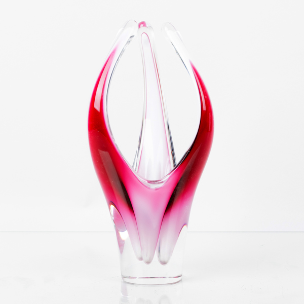 VAS, glas, "Coquille", Flygsfors, 1957