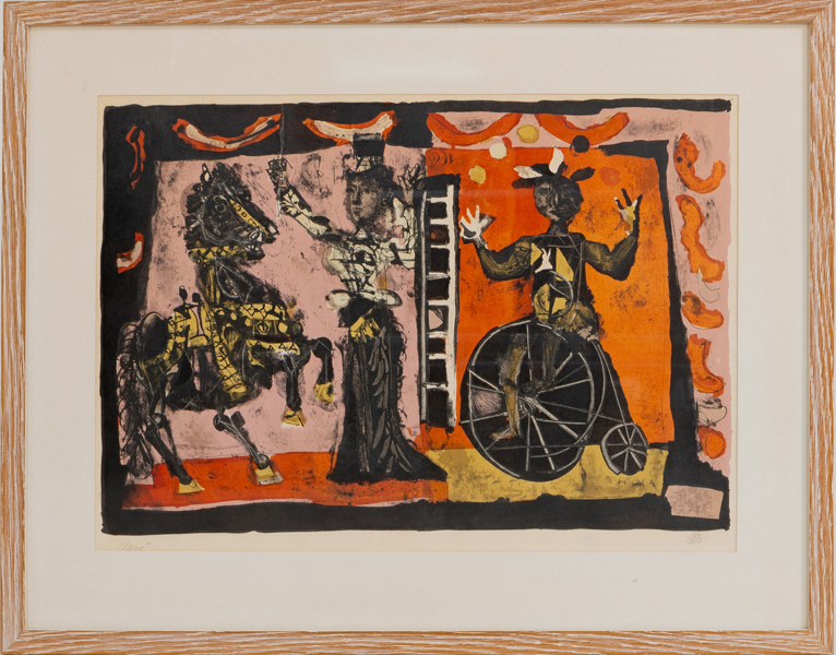 ANTONI CLAVÉ (Spanien, 1913-2005), komposition, signerad och numrerad 163/200