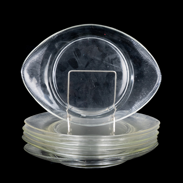 FISKTALLRIKAR, 7 st, glas, 1900-talets mitt