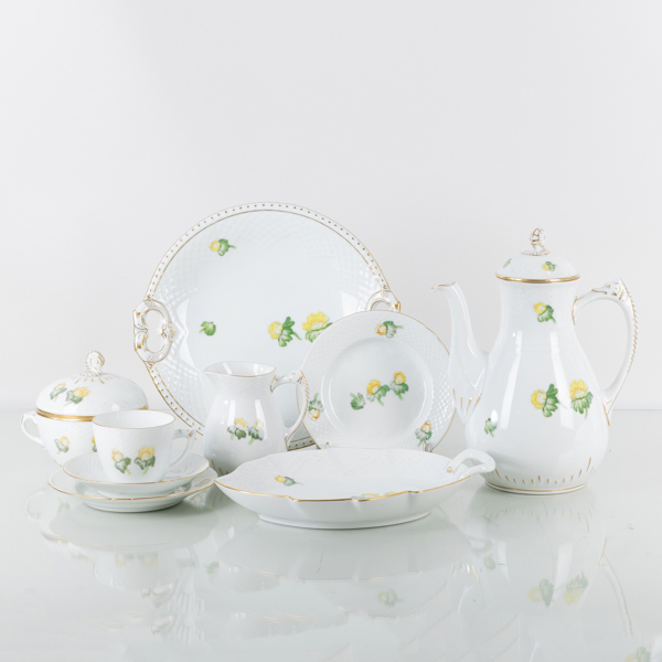 BING & GRÖNDAHL, 29 del, kaffeservis, porslin, sannolikt sent 1900-tal