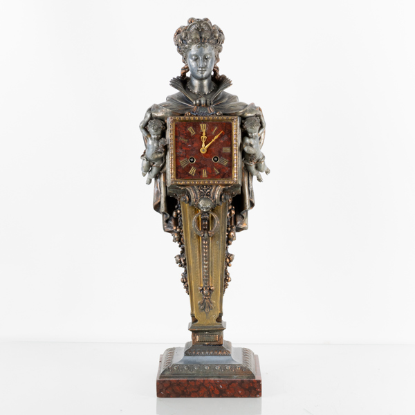 BORDSPENDYL, metall, 1800-talets andra hälft