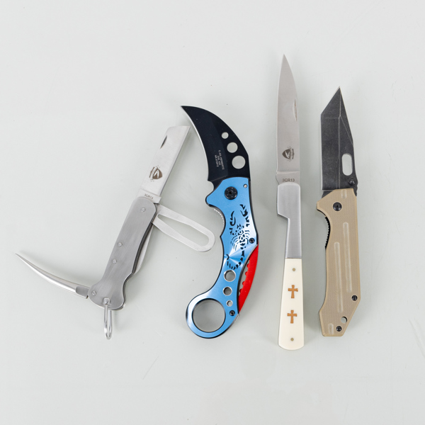 FICKKNIVAR, 4 st, "Classic Pocket Knives", 1900-/2000-tal