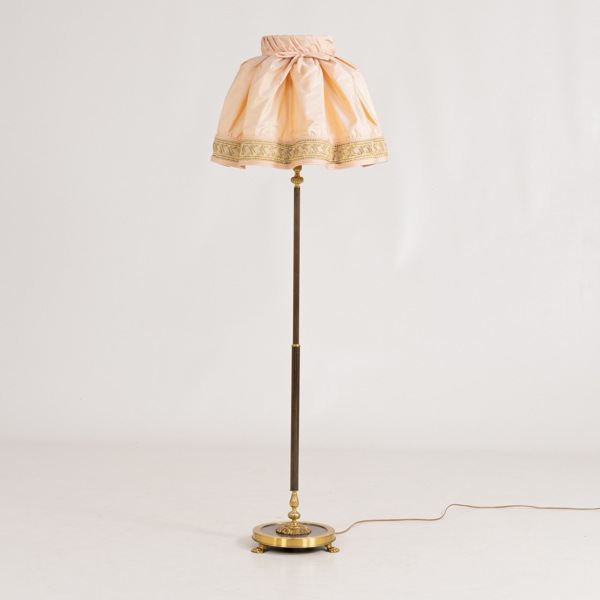 GOLVLAMPA, metall, "City", 1900-talets mitt