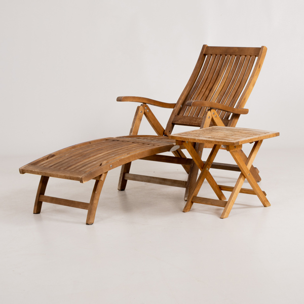 DÄCKSTOL MED BORD, Brafab, 1900-/2000-tal