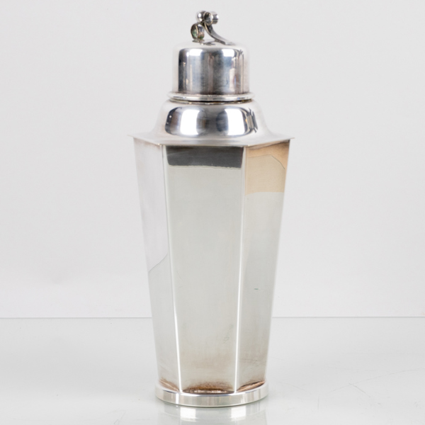 SHAKER, nysilver, sannolikt 1920-/30-tal