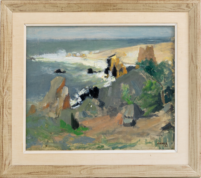 GUSTAF ADOLF FAHLE (1906–1989), olja på duk, signerad och daterad -51