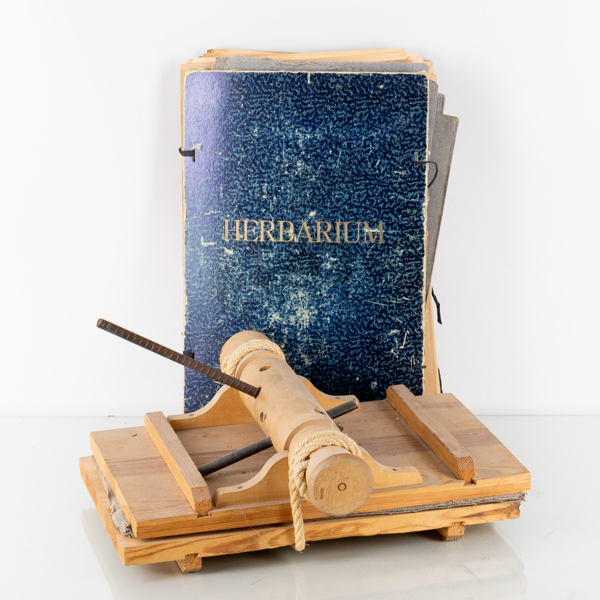 VÄXTPRESS OCH HERBARIUM, 1940-tal