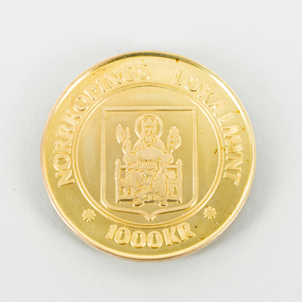 MYNT, 18k guld, 1979, vikt ca 12 g