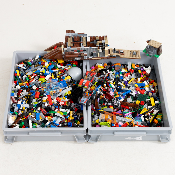 SAMLING LEGO, stort parti, inköpt 2018 - 2022