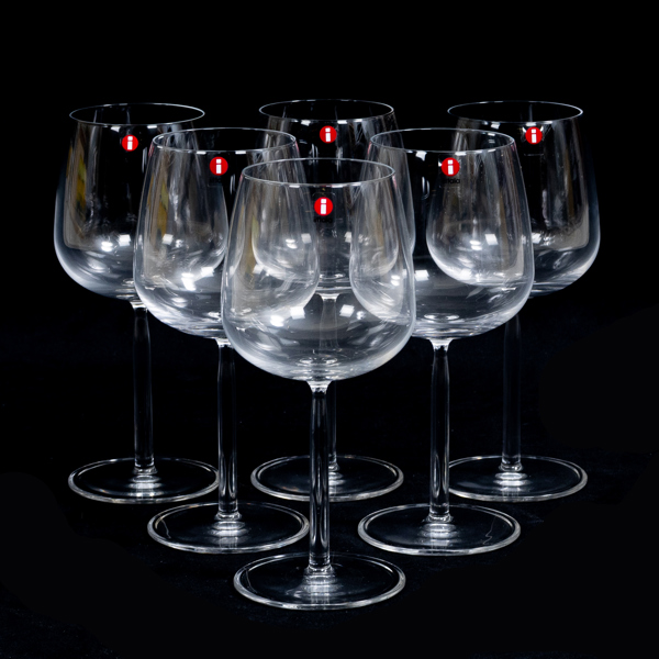 VINGLAS, 6 st, glas, Iittala