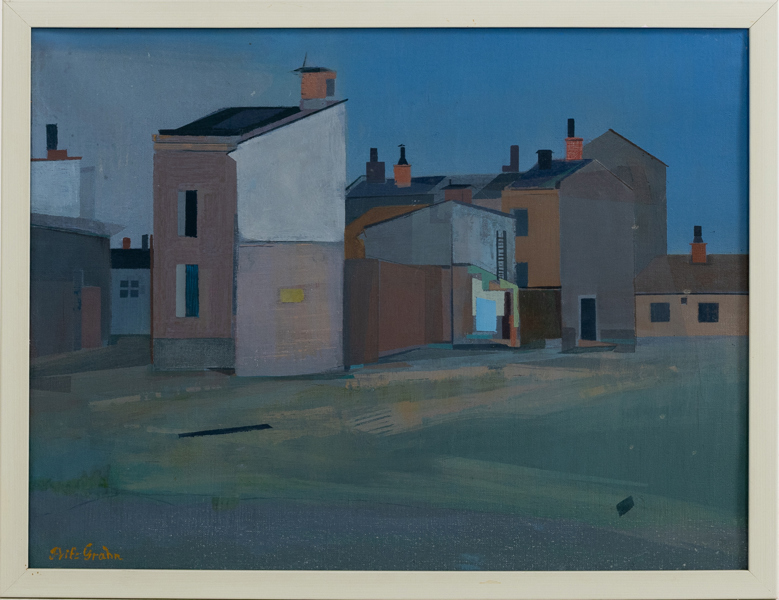 FRITZ GRAHN (1910-1989), olja på duk, signerad och daterad 1970