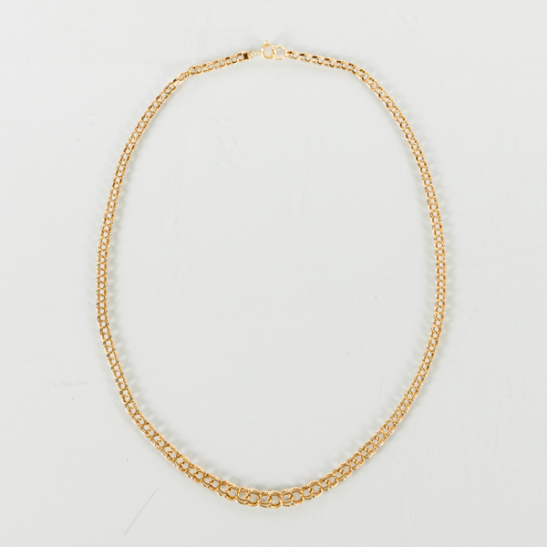 COLLIER, 18k guld, vikt ca 11,8 g