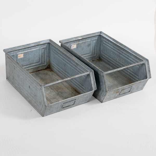 ZINKBACKAR, 1 par, 1900-/2000-tal