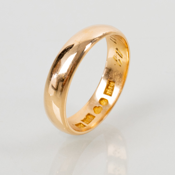 RING, 18k guld, vikt ca 5 g