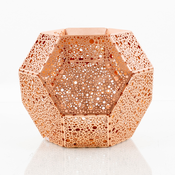 LJUSLYKTA, metall, "Etch", Tom Dixon, 2000-tal