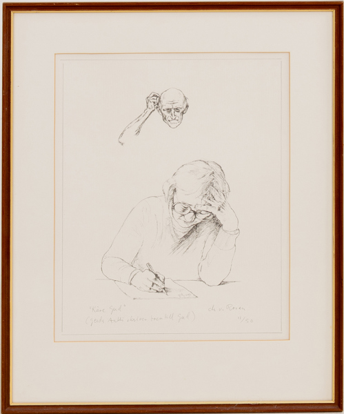 CHRISTER VON ROSEN (1928-2015), litografi, signerad och numrerad 11/50