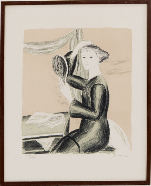 LENNART GRAM (1910-1996), färglitografi, signerad och daterad 1961