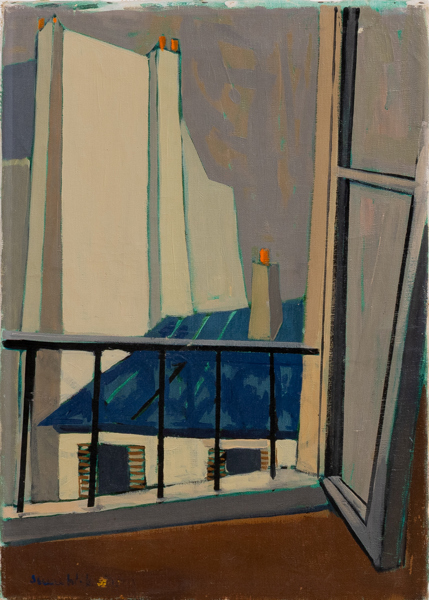 STURE WIKSTRÖM (1921-1993), olja på duk, signerad