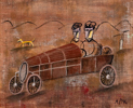 MADELEINE PYK (född 1934), olja på duk, signerad