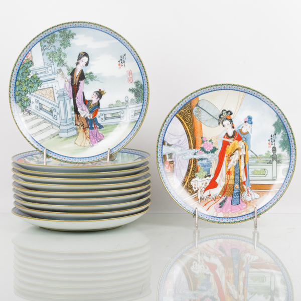 SAMLARTALLRIKAR, 11 st, Imperial Jingdezhen Porcelain, Kina, 1980-tal