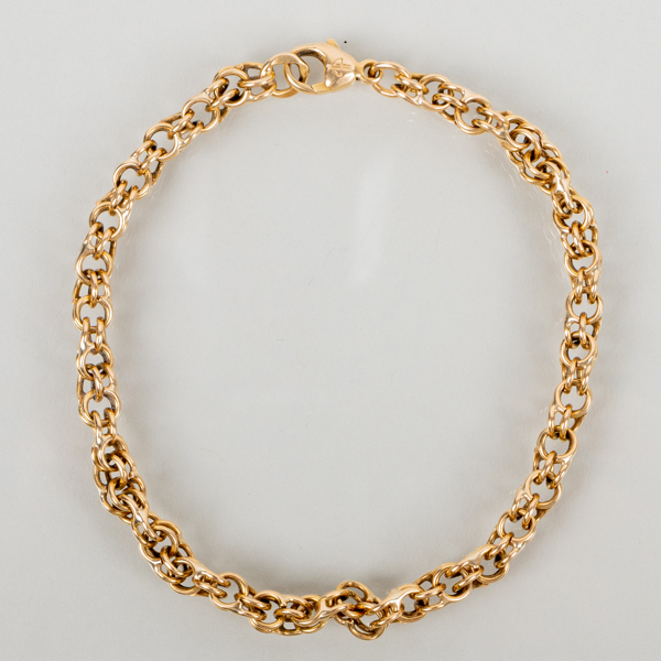 ARMBAND, 18k guld, vikt ca 12 g