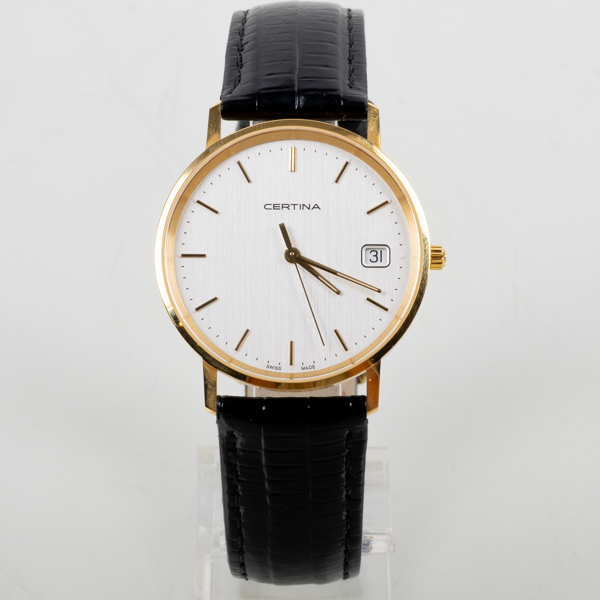 CERTINA, herrarmbandsur, 18k guld, år 2014