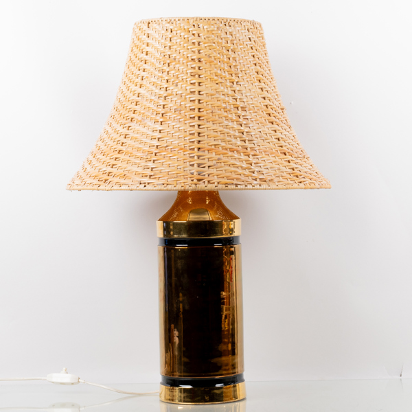 BORDSLAMPA, keramik, sannolikt Bitossi Italien, Miranda, 1960-tal
