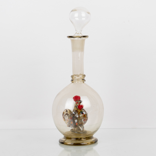 KARAFF, glas, sannolikt 1900-talets andra hälft