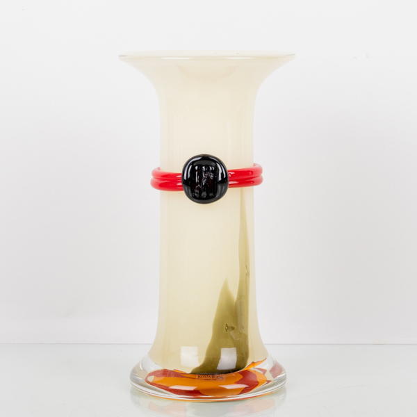 MONICA BACKSTRÖM, vas, glas, Kosta Boda, signerad 