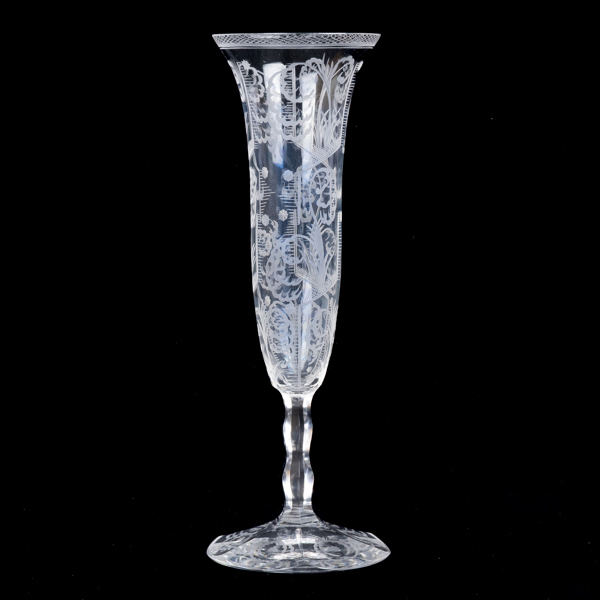 EDWARD HALD (1883-1980), vas, glas, Orrefors, signerad