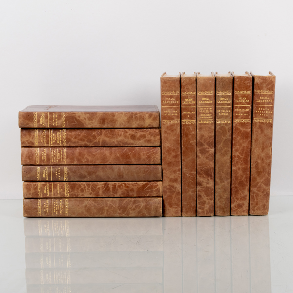 SELMA LAGERLÖF, 12 vol, "Skrifter av Selma Lagerlöf", Stockholm Albert Bonniers Förlag 1934