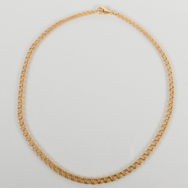 COLLIER, 18k guld, vikt ca 20,7 g