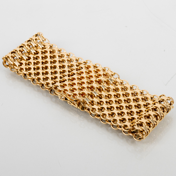 ARMBAND, 18k guld, Stockholm 1962, vikt ca 60 g