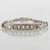ARMBAND, 18k vitguld, med briljantslipade diamanter tot 0.41 ct