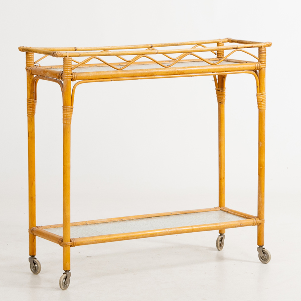 BLOMBÄNK, rotting och glas, 1940-tal