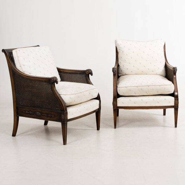 KARMSTOLAR, 1 par, swedish grace, NK Nordiska Kompaniet, 1930-/40-tal