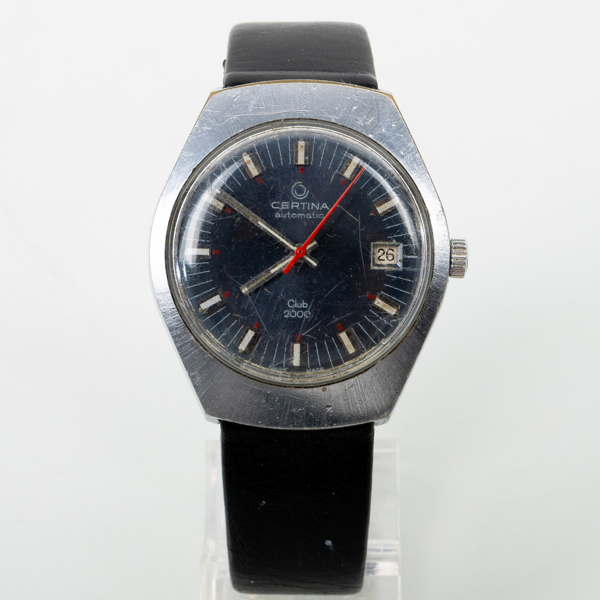 CERTINA AUTOMATIC, herrarmbandsur, stål, "Club 2000"