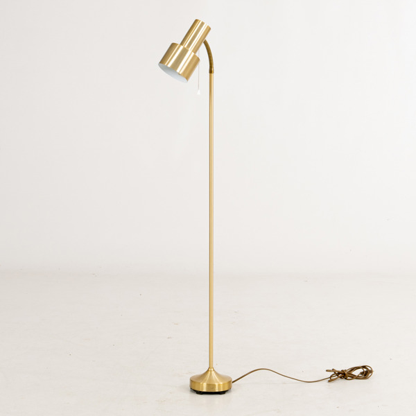 GOLVLAMPA, mässing, 1900-talets andra hälft 