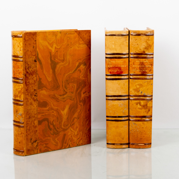 CARL G LAURIN, 3 vol, "Konsthistoria", Stockholm 1927
