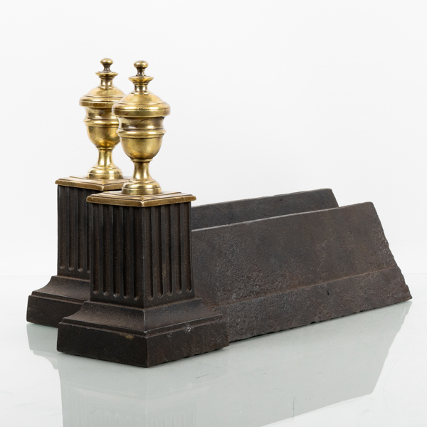  ELDHUNDAR, 1 par, gjutjärn, 1800-/1900-tal